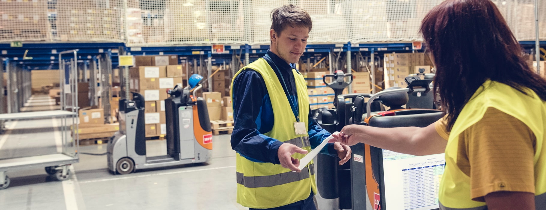 Logistika materiálu a sklad