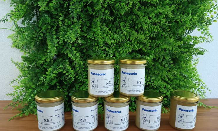 Včely na střechách továren